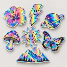 Custom Holographic Stickers